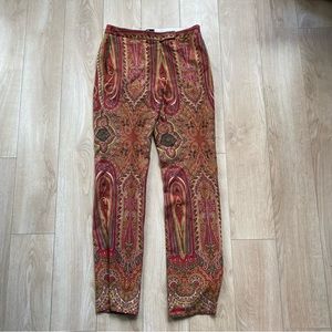 Etro Milano Paisley Trousers